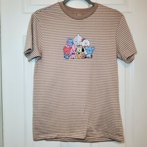 BT21 BTS K-Pop Graphic T-Shirt Short Sleeve Women’s Size XSmall